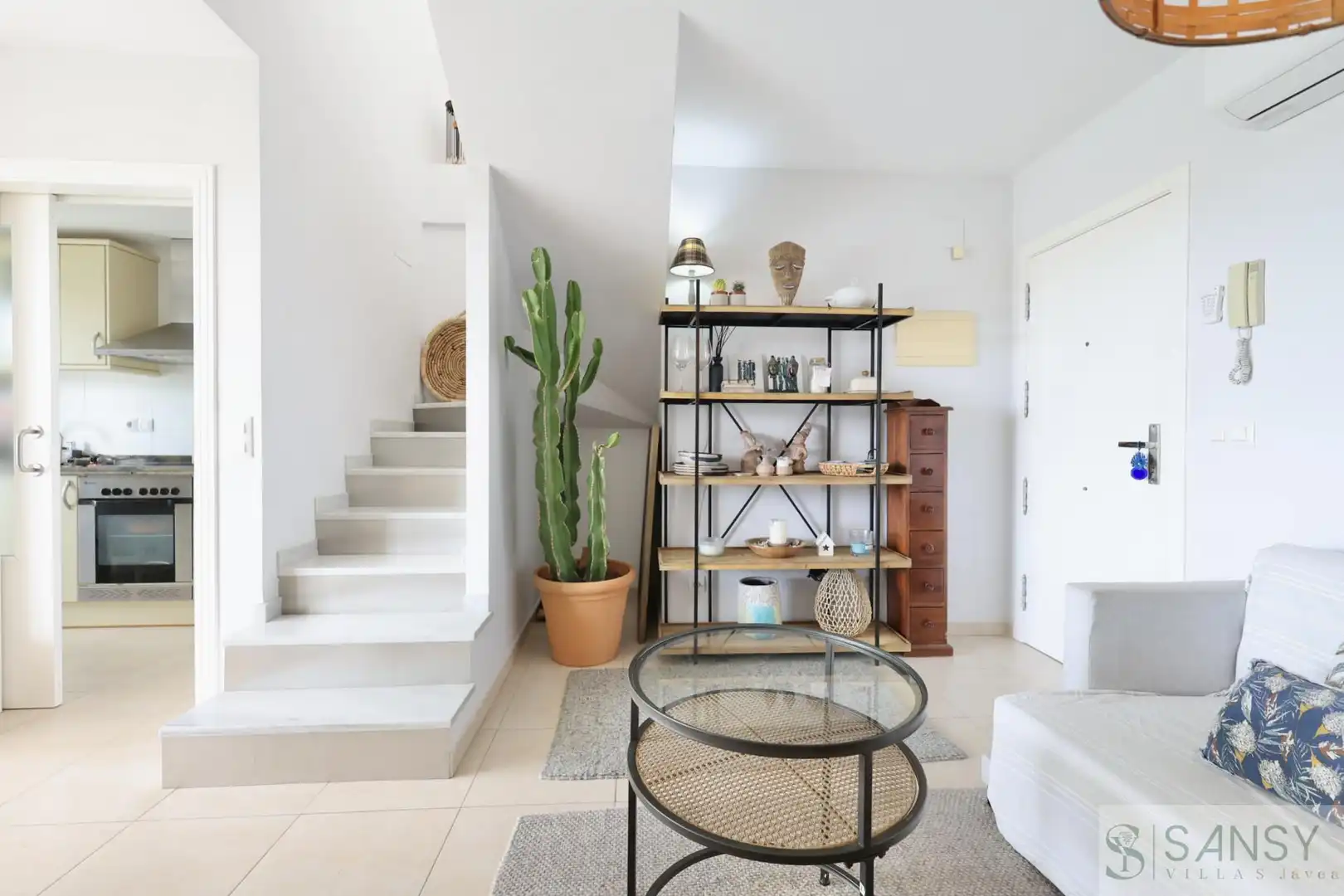 Living room of Flat for sale in Jávea / Xàbia  with Air Conditioner, Heating and Terrace