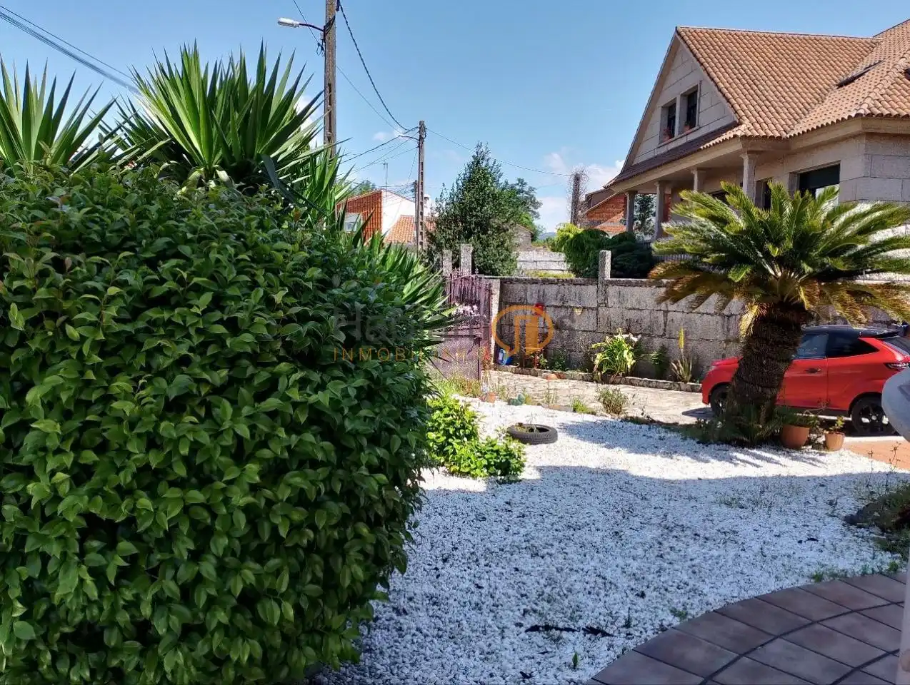 Jardí de Casa o xalet en venda en Vilagarcía de Arousa amb Calefacció, Jardí privat i Terrassa