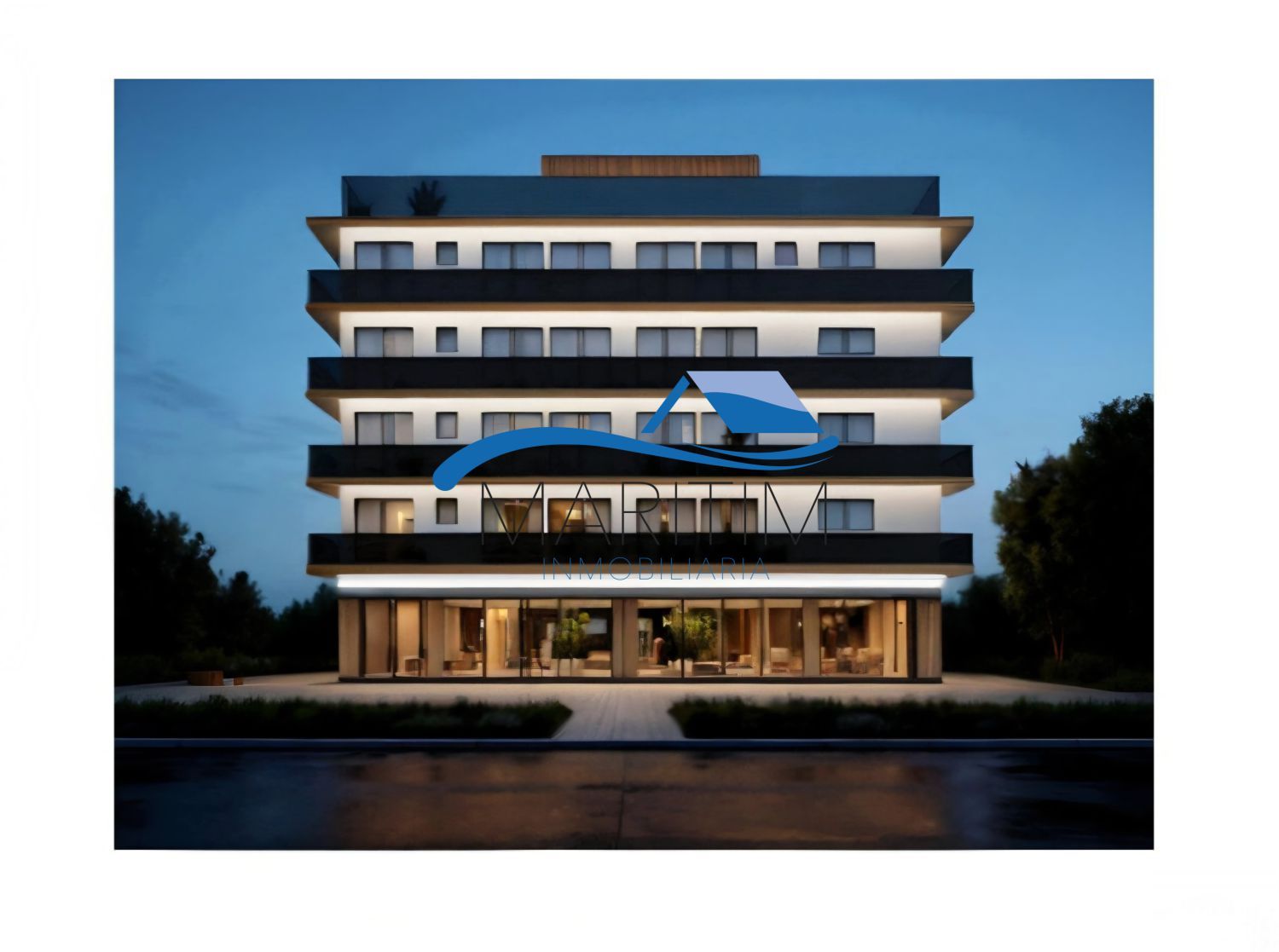 Exterior view of Flat for sale in Blanes  with Air Conditioner, Heating and Parquet flooring