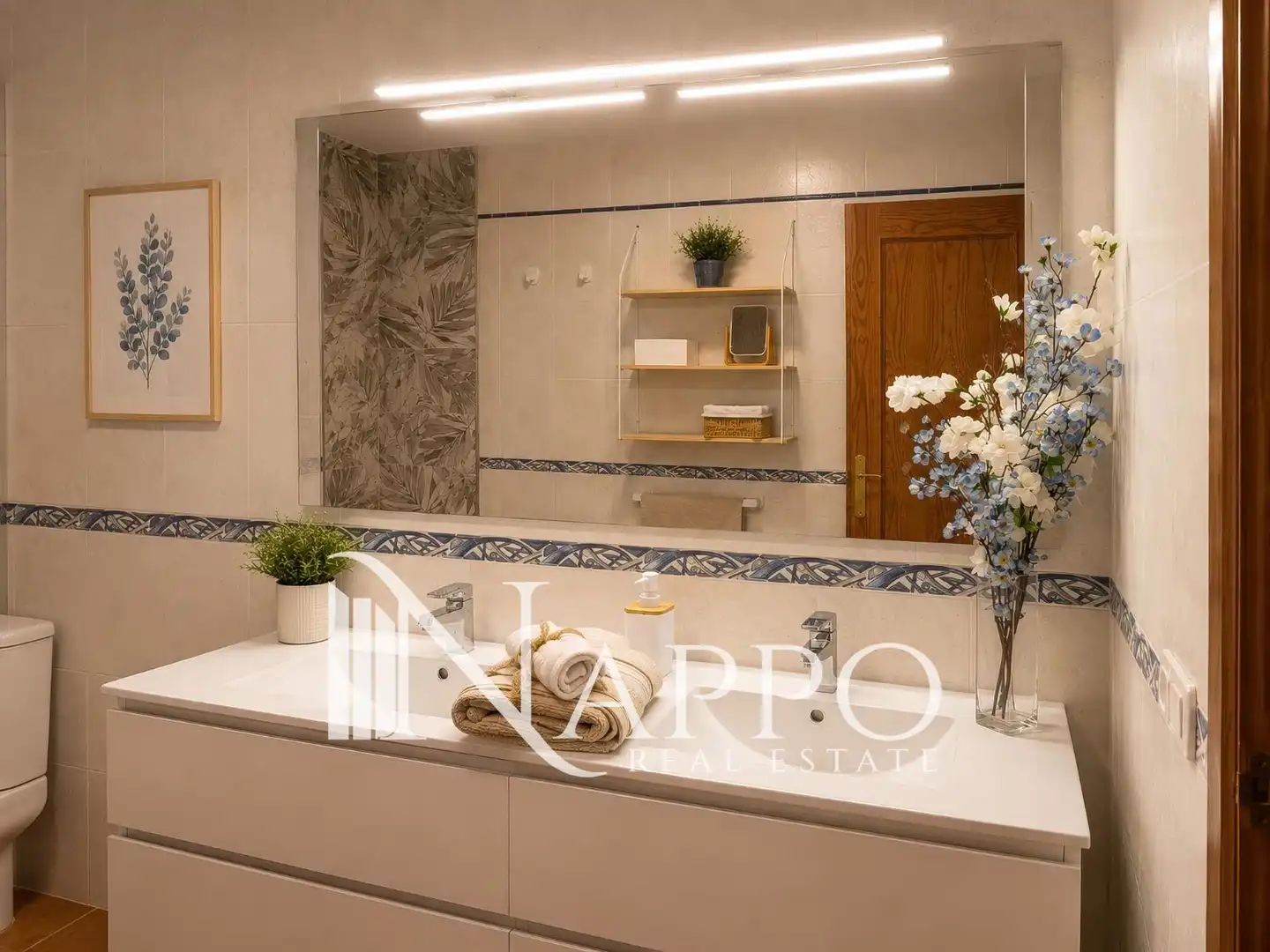 Baño de Casa adosada de alquiler en Santanyí con Aire acondicionado, Calefacción y Jardín privado