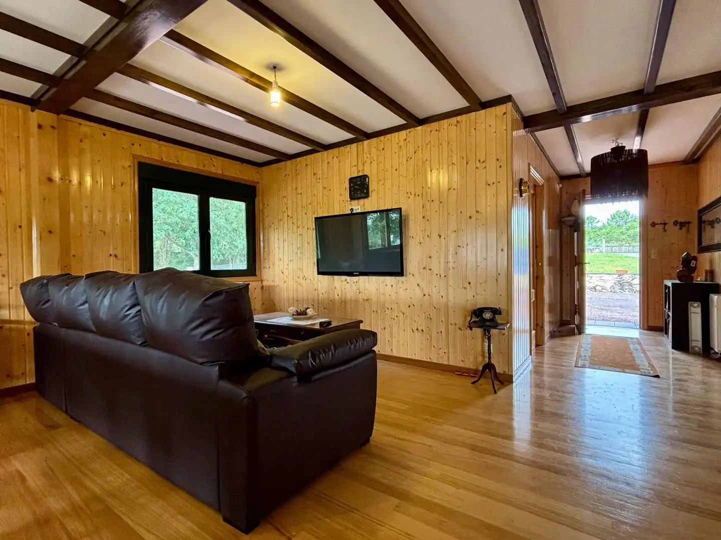 Living room of Houses for sale in Parada de Sil  with Heating, Private garden and Swimming Pool