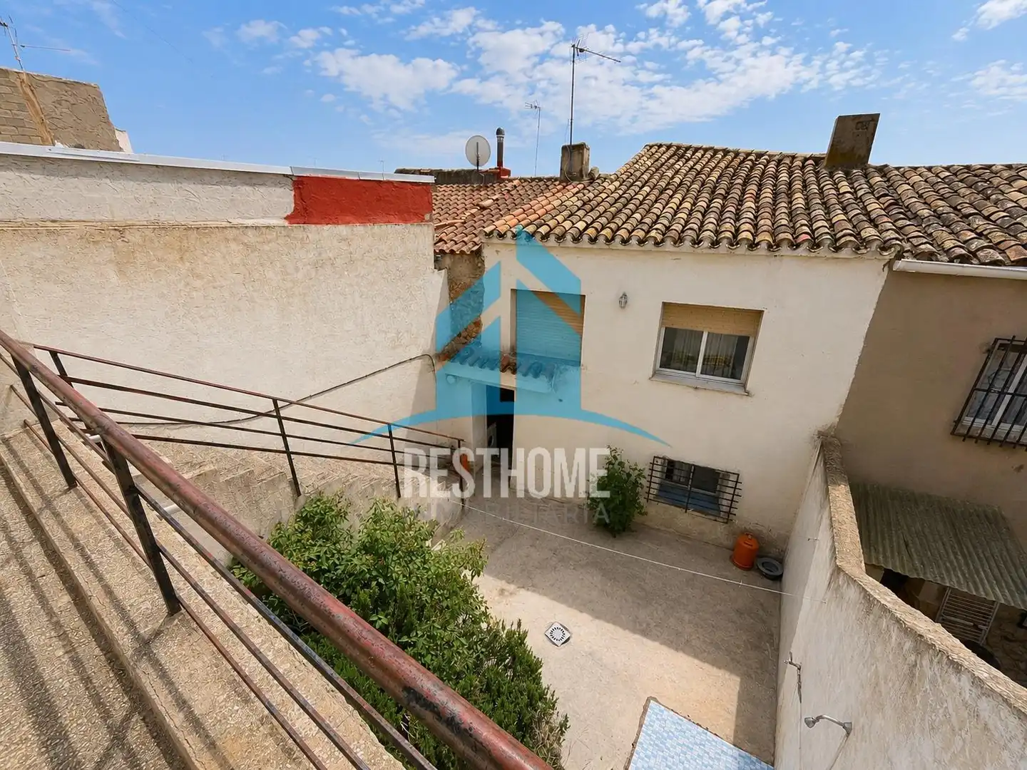 Vista exterior de Casa adosada en venta en Alborea