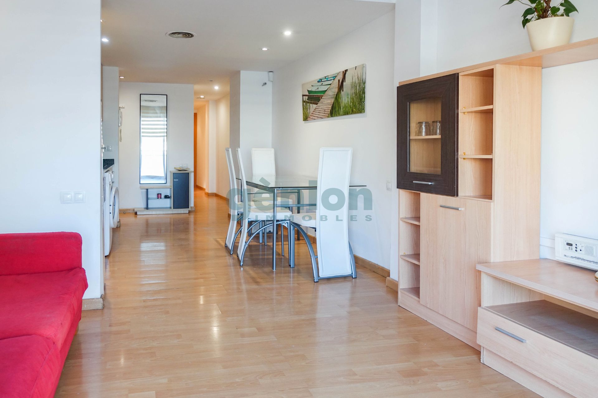 Bedroom of Flat for sale in Girona Capital  with Air Conditioner, Heating and Furnished