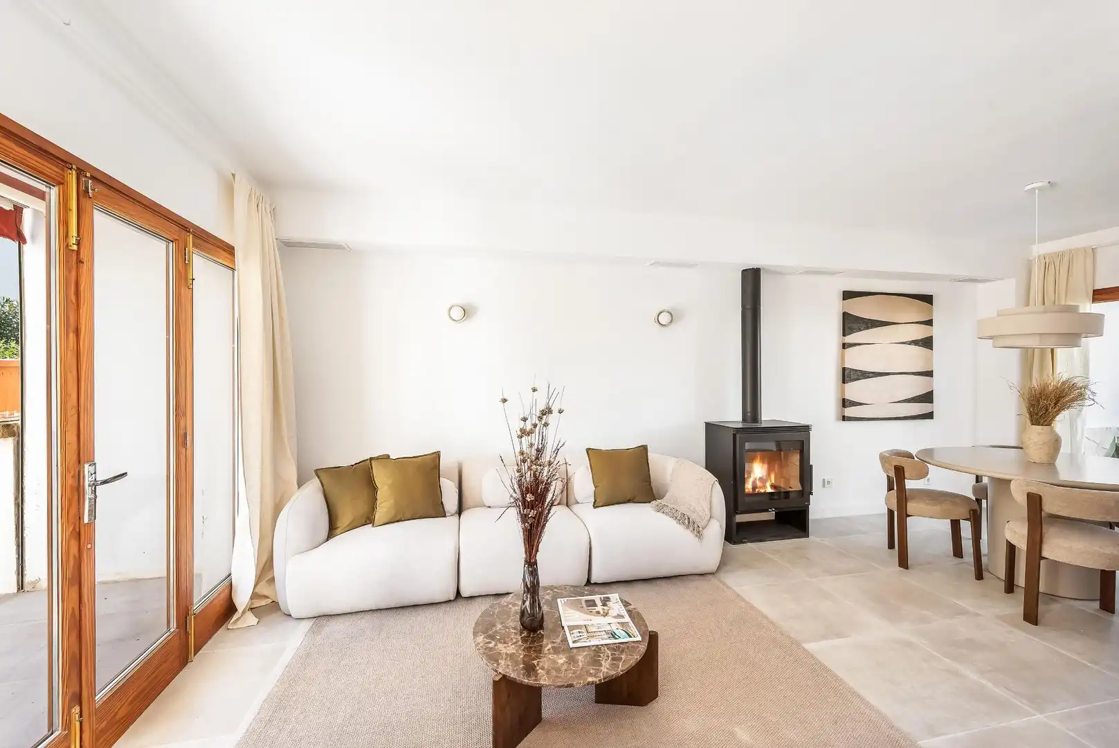 Living room of Detached homes for sale in Artà  with Air Conditioner, Heating and Private garden