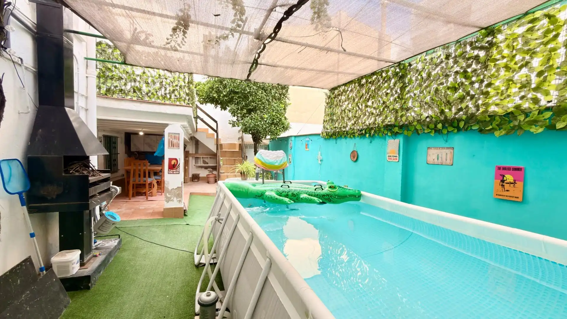 Piscina de Casa o xalet en venda en Cunit amb Aire condicionat, Calefacció i Terrassa