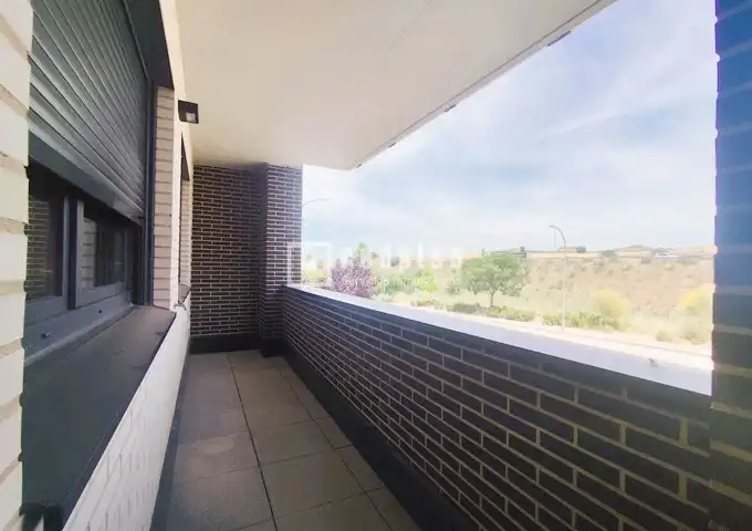 Terrace of Flat for rent in Guadalajara  with Air Conditioner, Heating and Parquet flooring