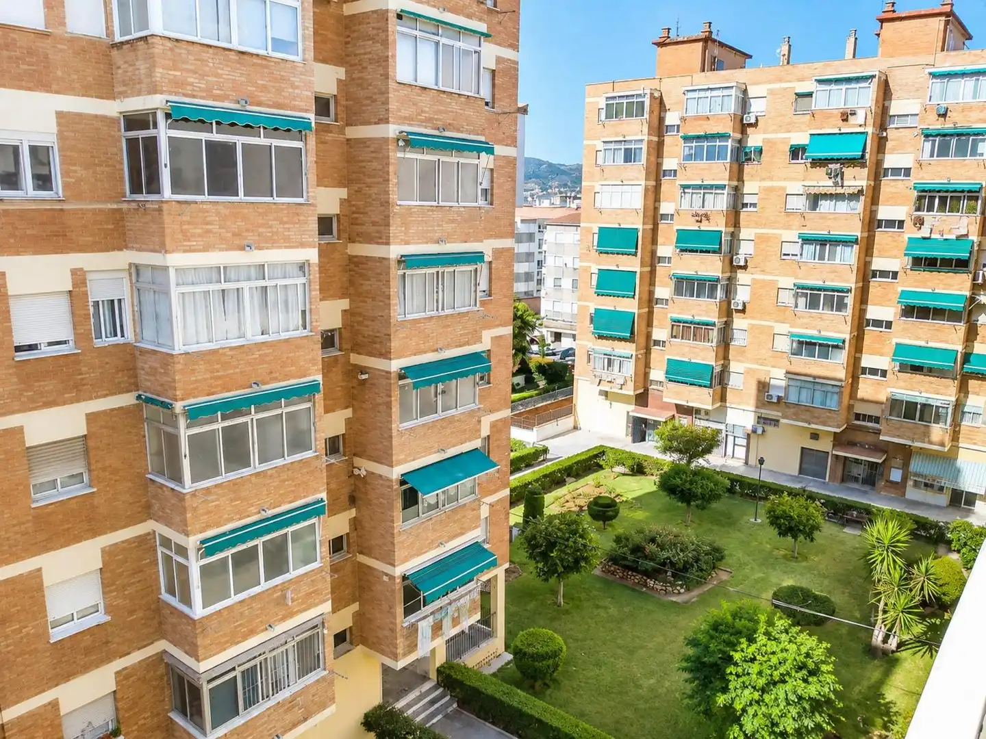 Exterior view of Flat for rent in Málaga  with Private garden, Terrace and Furnished