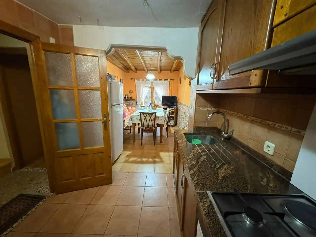 Kitchen of Country homes for sale in Castillejo de Robledo  with Heating, Parquet flooring and Terrace