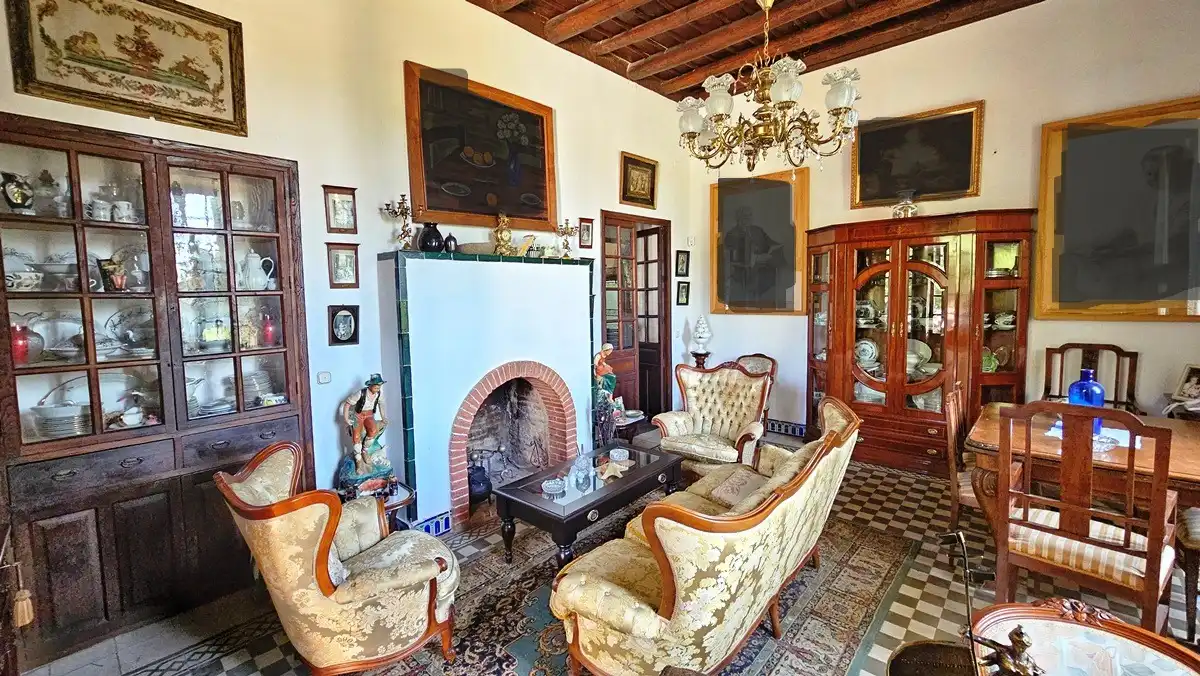 Sala de estar de Casa o chalet en venta en Aracena con Jardín privado, Terraza y Trastero
