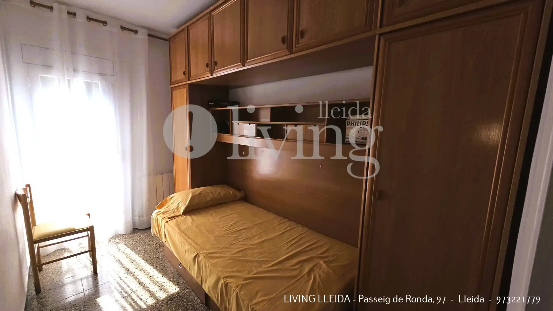 Bedroom of Flat for sale in Lleida  with Air Conditioner, Heating and Furnished