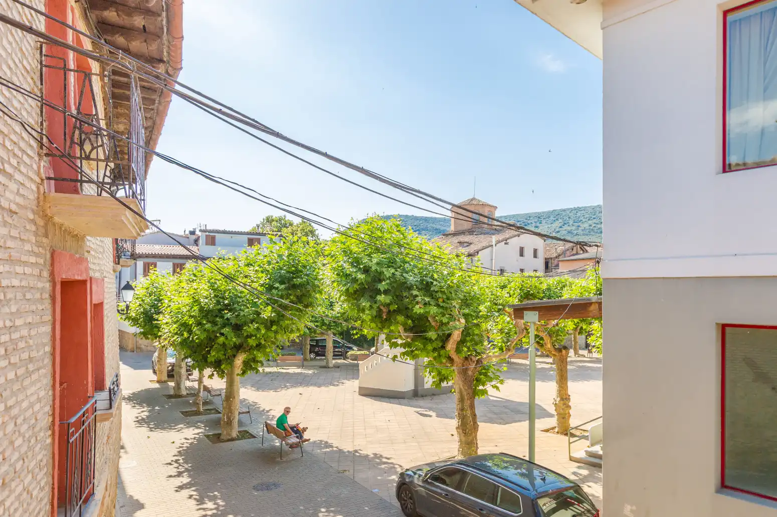 Terrasse von Dachboden zum Verkauf in Lumbier