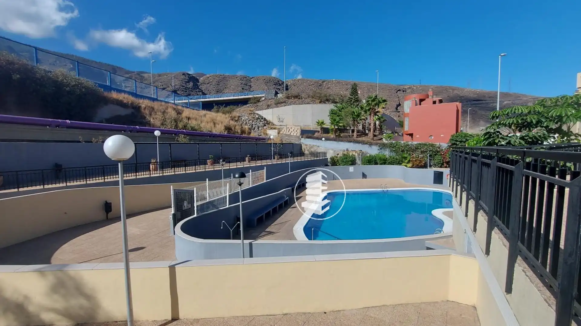 Piscina de Piso de alquiler en Candelaria con Jardín privado, Terraza y Piscina