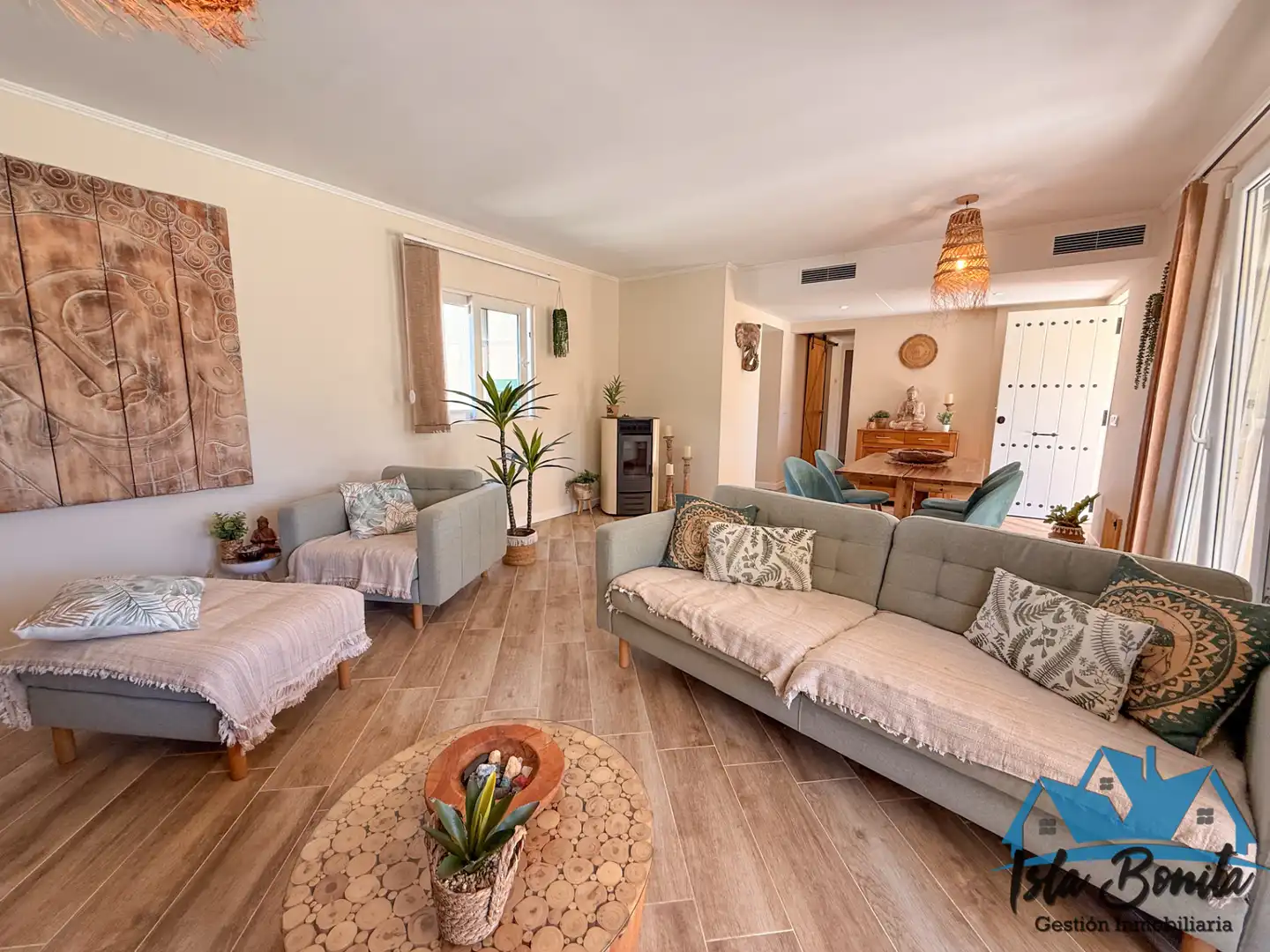 Sala d'estar de Casa o xalet en venda en Llucmajor amb Aire condicionat, Calefacció i Jardí privat