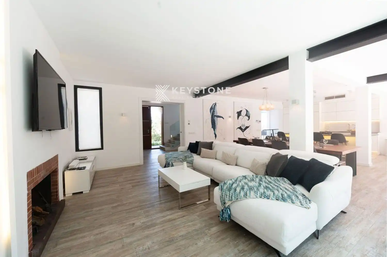 Sala de estar de Casa o chalet de alquiler en Calvià con Aire acondicionado, Terraza y Trastero