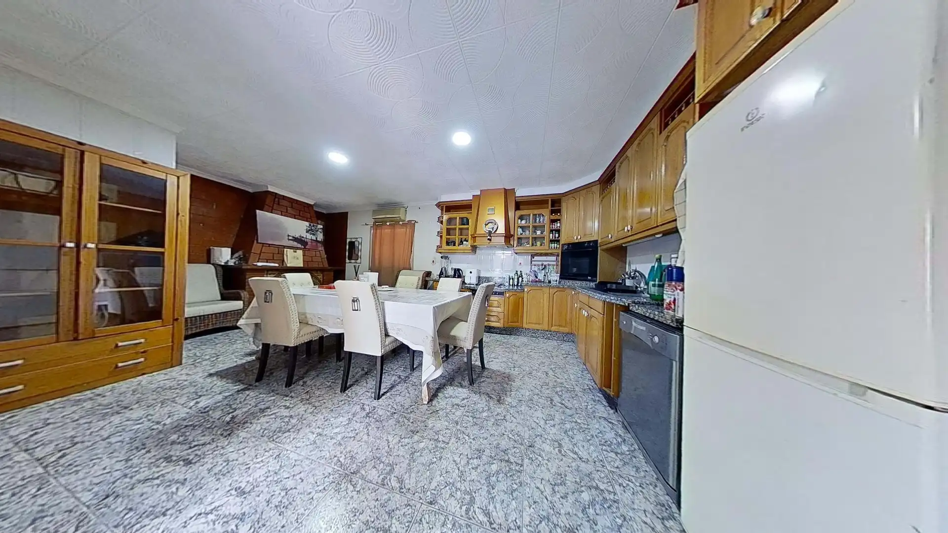 Cuina de Casa o xalet en venda en Alicante / Alacant amb Aire condicionat i Calefacció