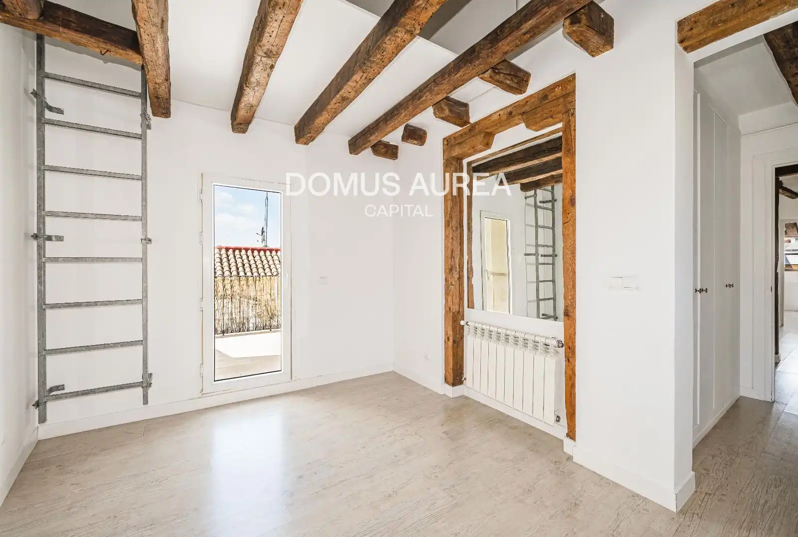 Habitación de Ático de alquiler en Madrid con Aire acondicionado, Calefacción y Parquet