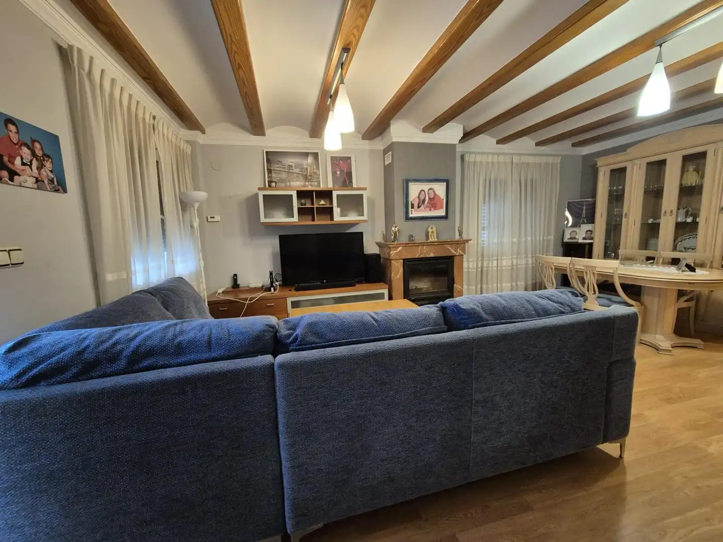 Living room of Detached homes for sale in Oliva  with Air Conditioner, Heating and Private garden