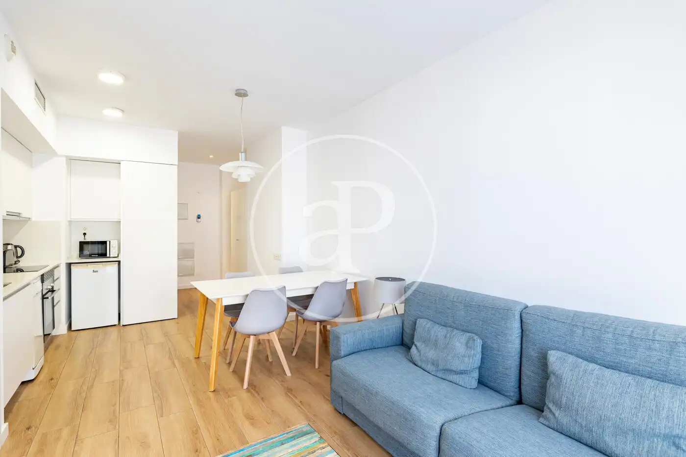 Living room of Flat for sale in Barcelona  with Air Conditioner, Heating and Community pool