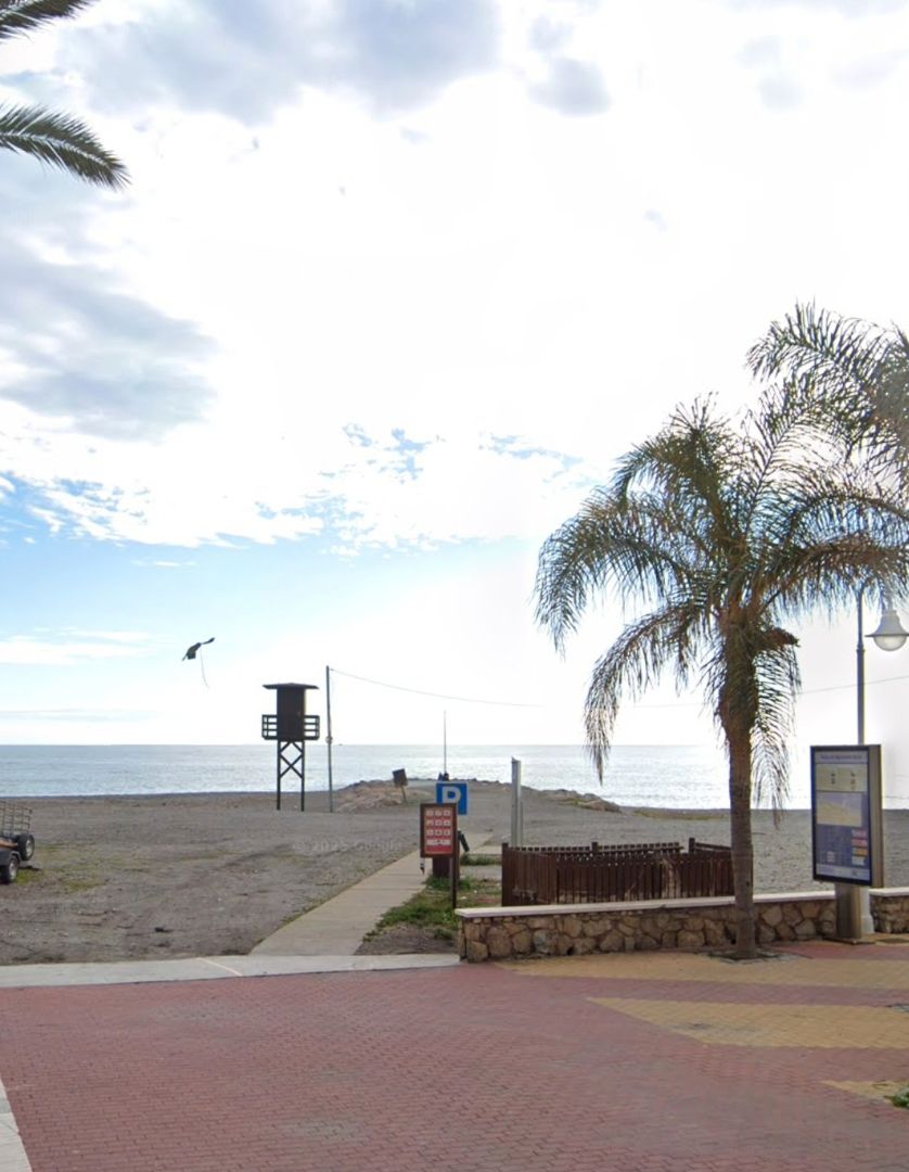 Exterior view of Flat for sale in Algarrobo  with Heating, Terrace and Furnished