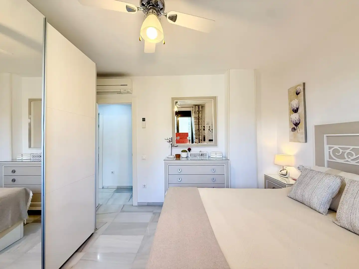 Bedroom of Flat for sale in Roquetas de Mar  with Air Conditioner, Heating and Terrace
