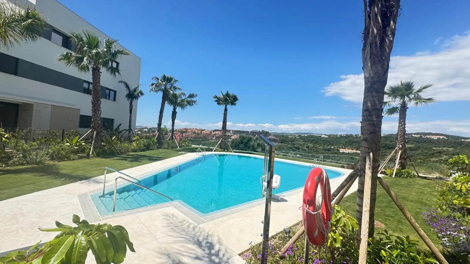 Swimming pool of Apartments for sale in Casares  with Air Conditioner, Heating and Terrace