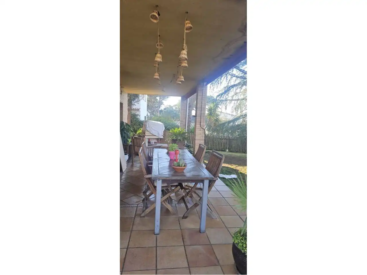 Terraza de Casa o chalet en venta en Vilanova del Vallès con Calefacción, Jardín privado y Piscina