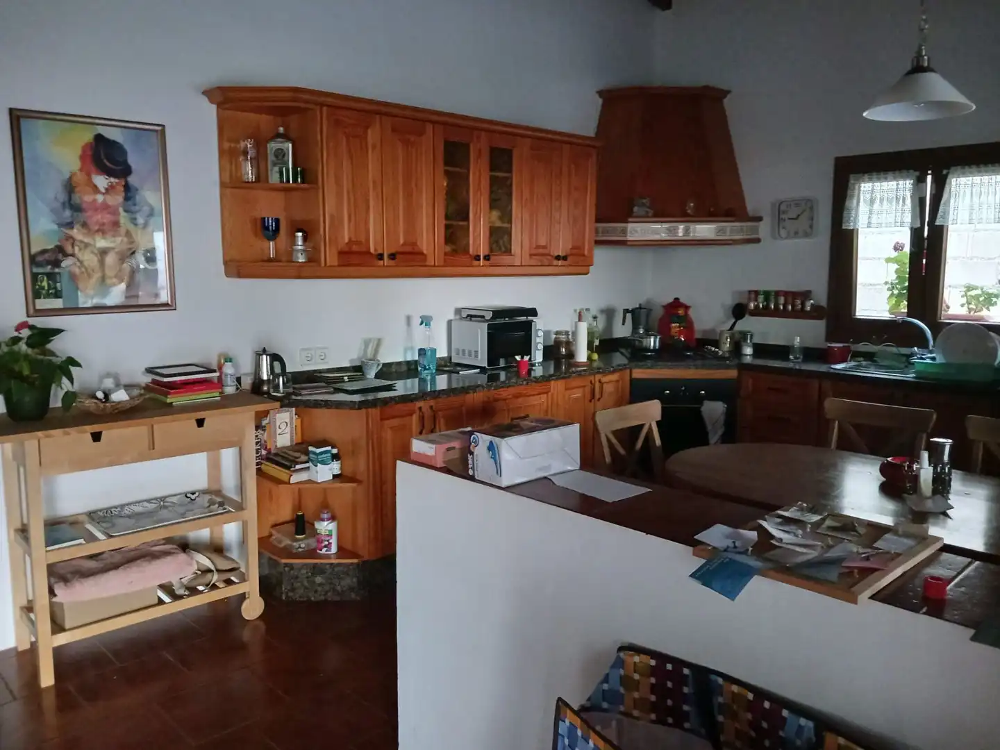 Cocina de Finca rústica en venta en Vélez-Málaga con Aire acondicionado y Amueblado