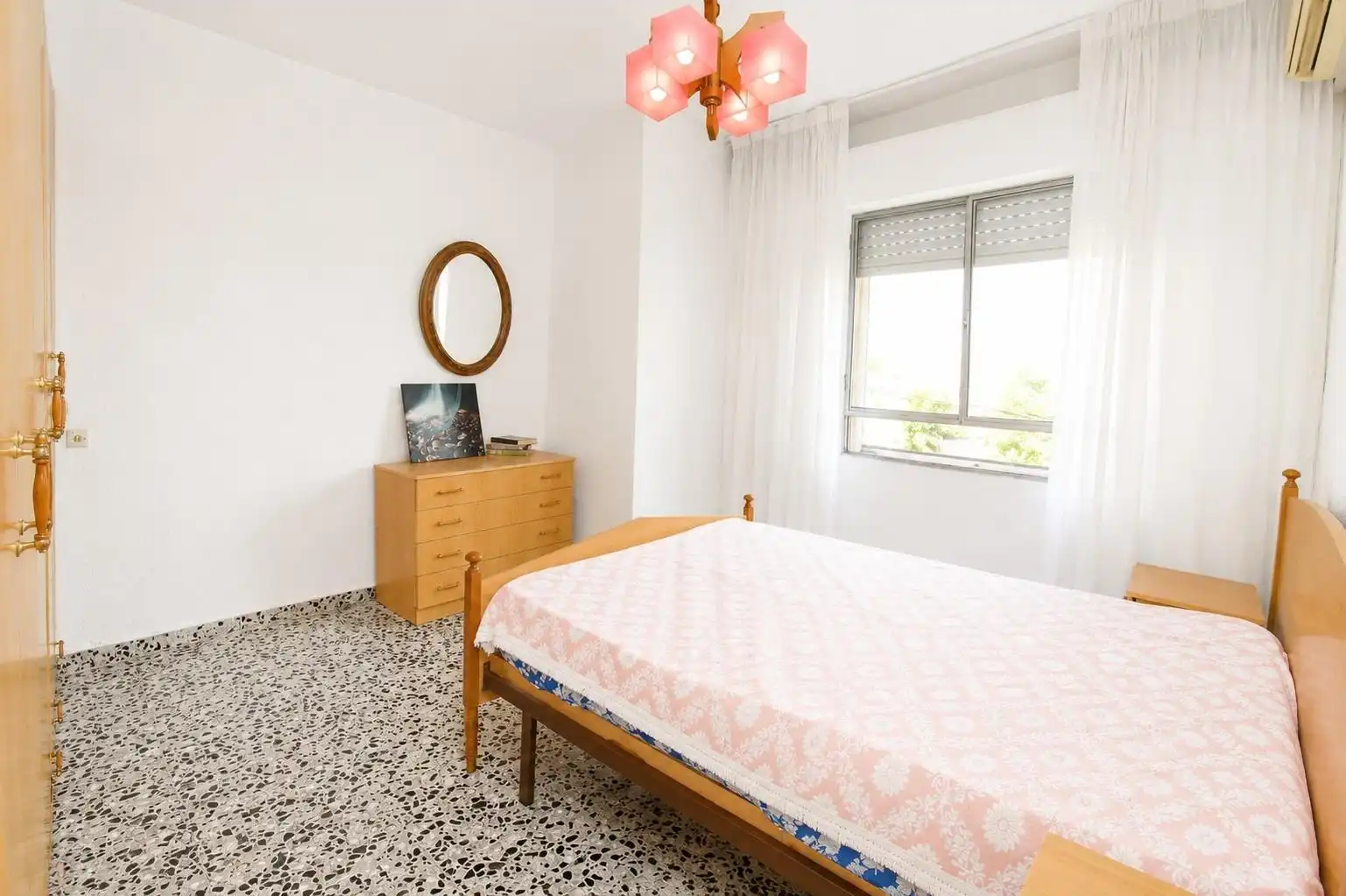 Schlafzimmer von Wohnung zum Verkauf in Murcia mit Klimaanlage, Heizung und Terrasse