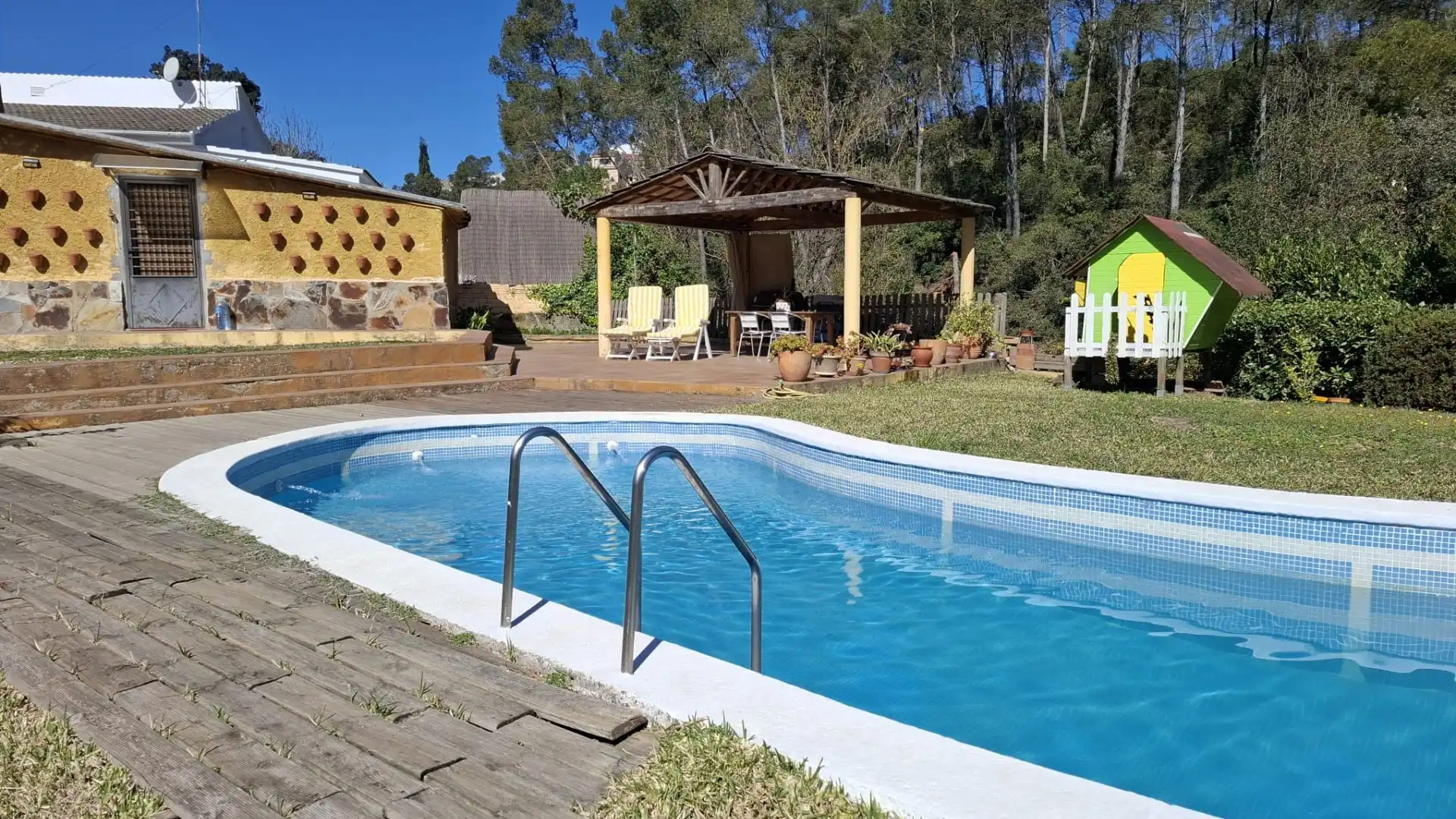 Piscina de Casa o xalet en venda en Cervelló amb Calefacció, Terrassa i Piscina