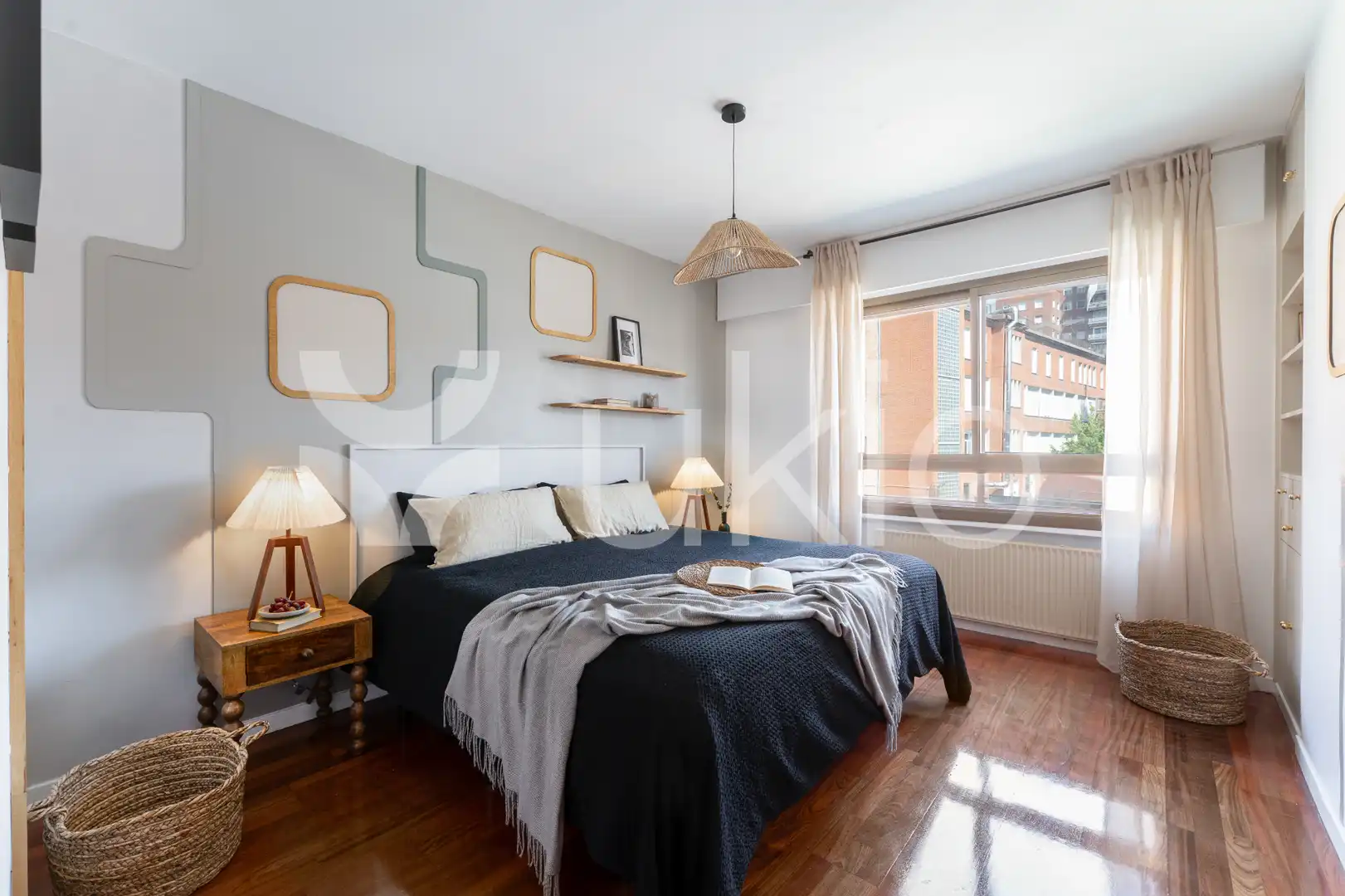 Bedroom of Apartments for rent in Madrid  with Air Conditioner, Heating and Furnished