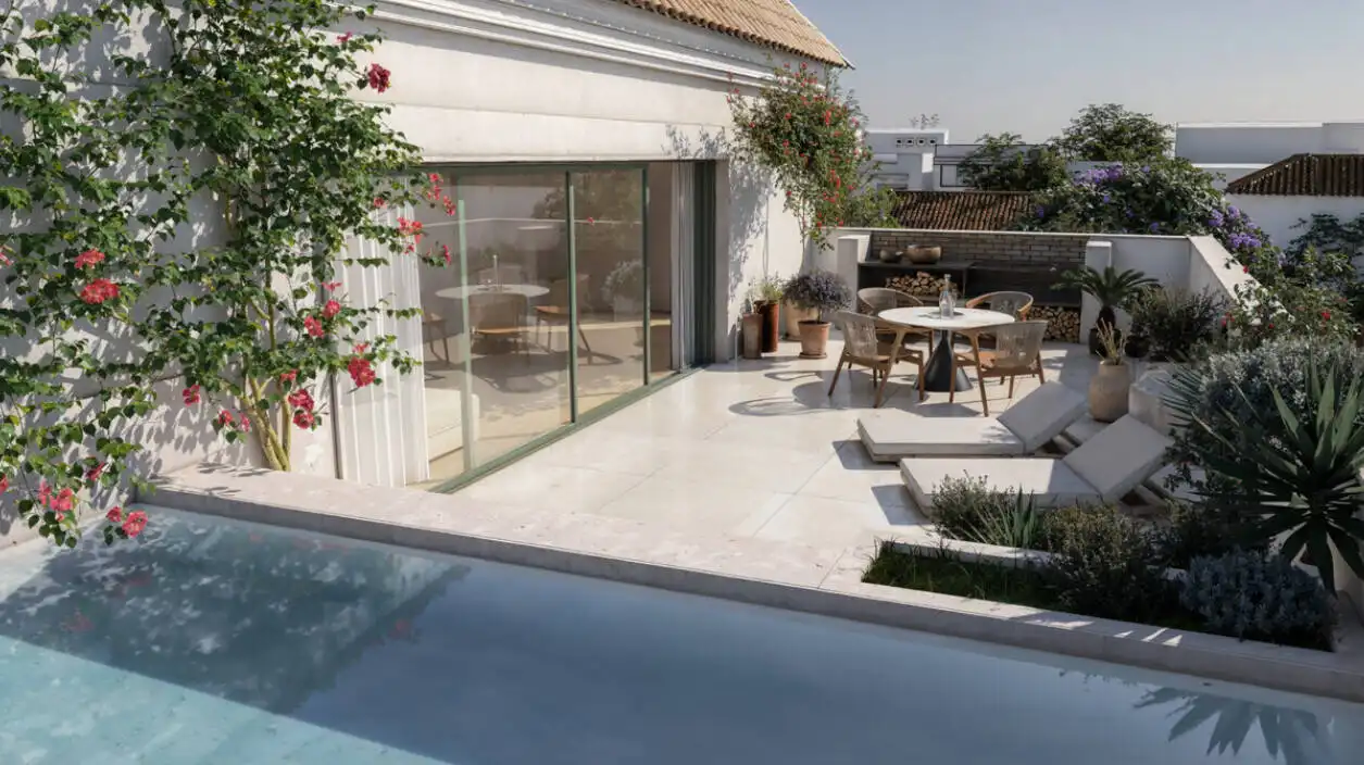 Apartamento con piscina en venta en Estepona Pueblo, imagen 2