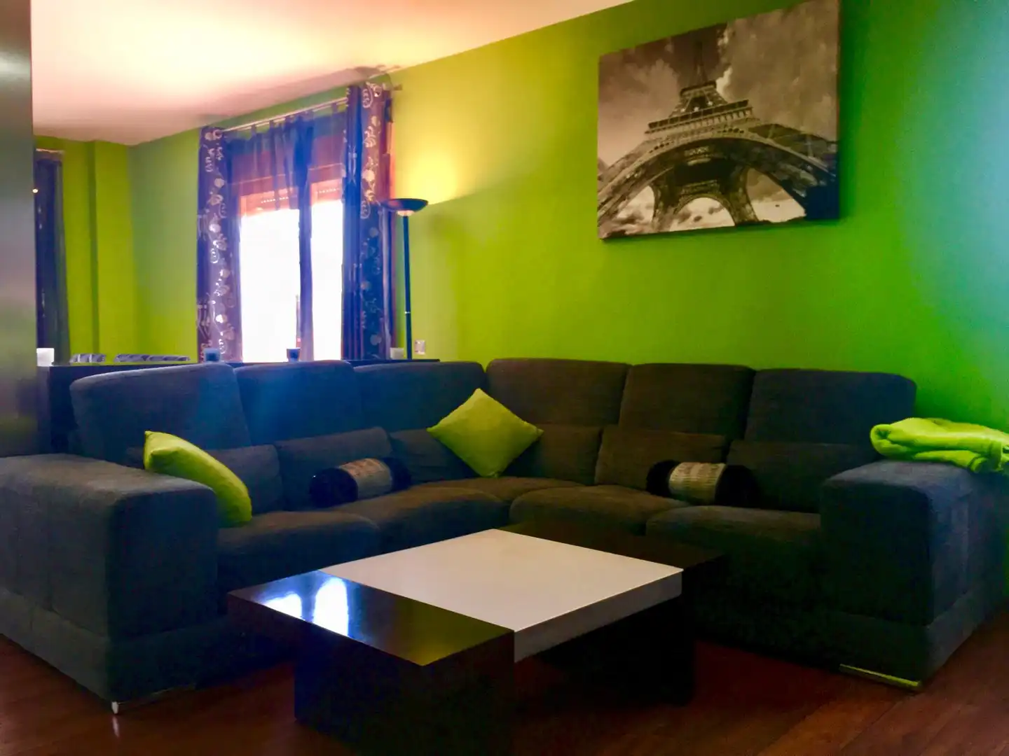 Sala d'estar de Pis de lloguer en Puertollano amb Aire condicionat, Calefacció i Terrassa