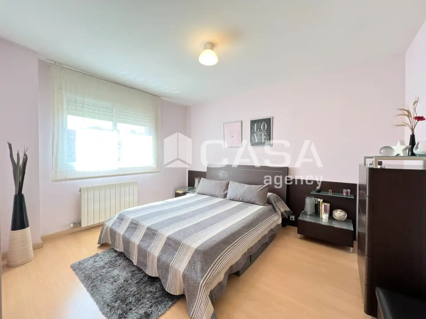 Schlafzimmer von Wohnung zum Verkauf in Badalona mit Terrasse, Möbliert und Balkon