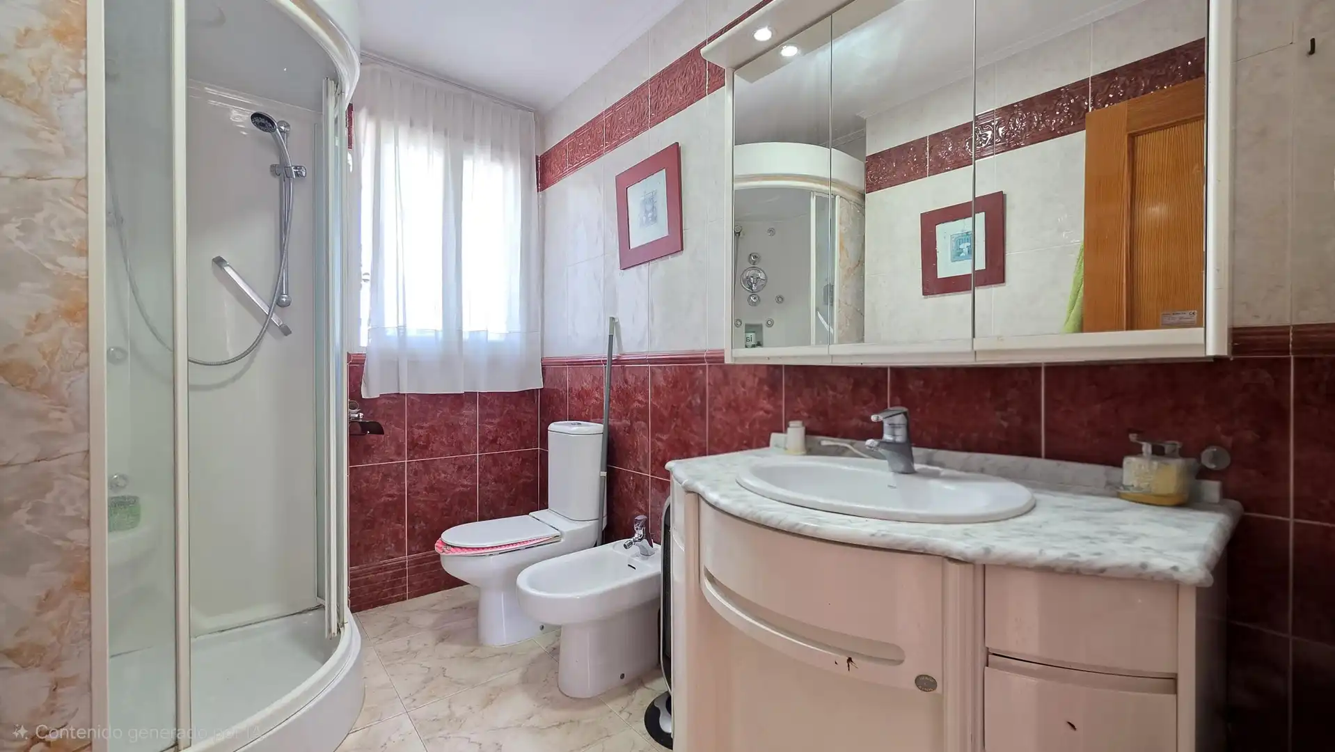 Badezimmer von Haus oder Chalet zum Verkauf in Gandia mit Privatgarten, Terrasse und Balkon