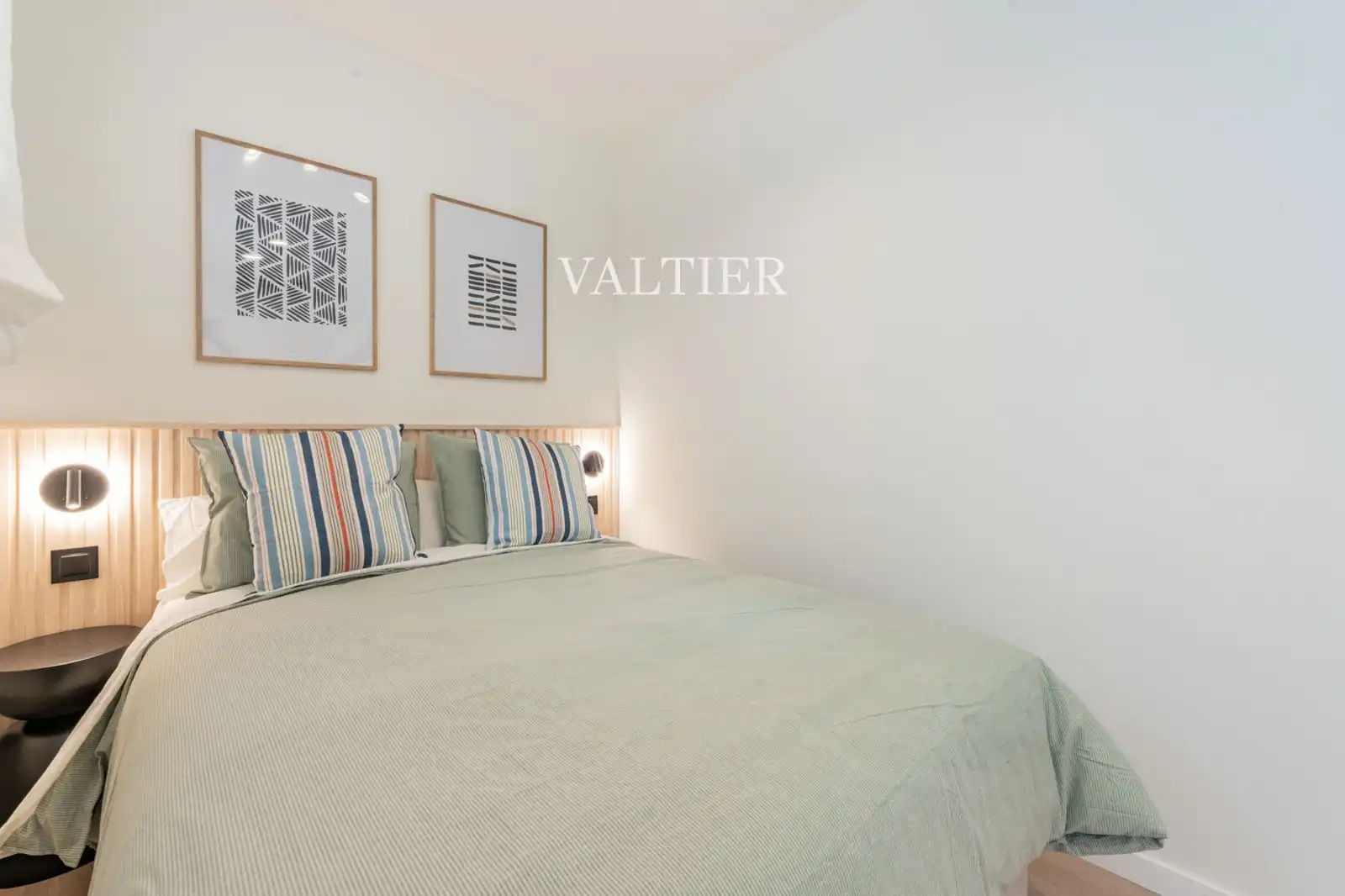 Schlafzimmer von Wohnung zur Miete in Madrid mit Klimaanlage, Heizung und Terrasse