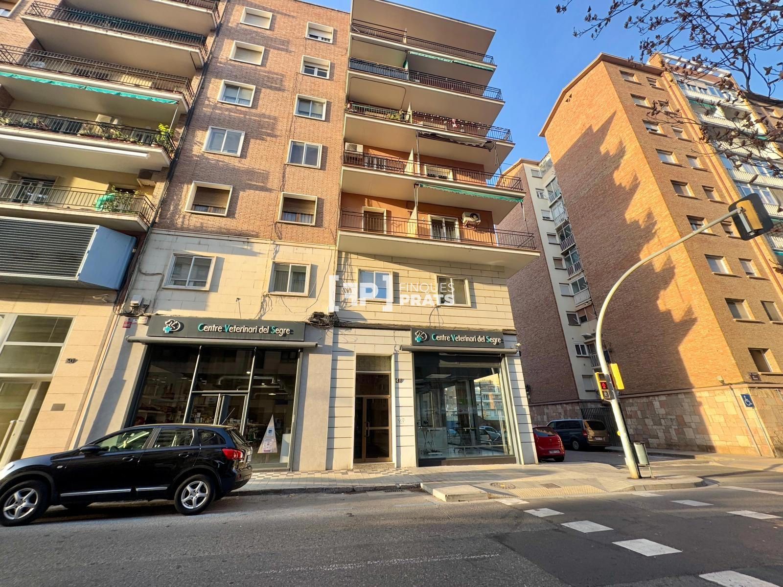 Exterior view of Flat for sale in  Lleida Capital  with Air Conditioner, Heating and Terrace