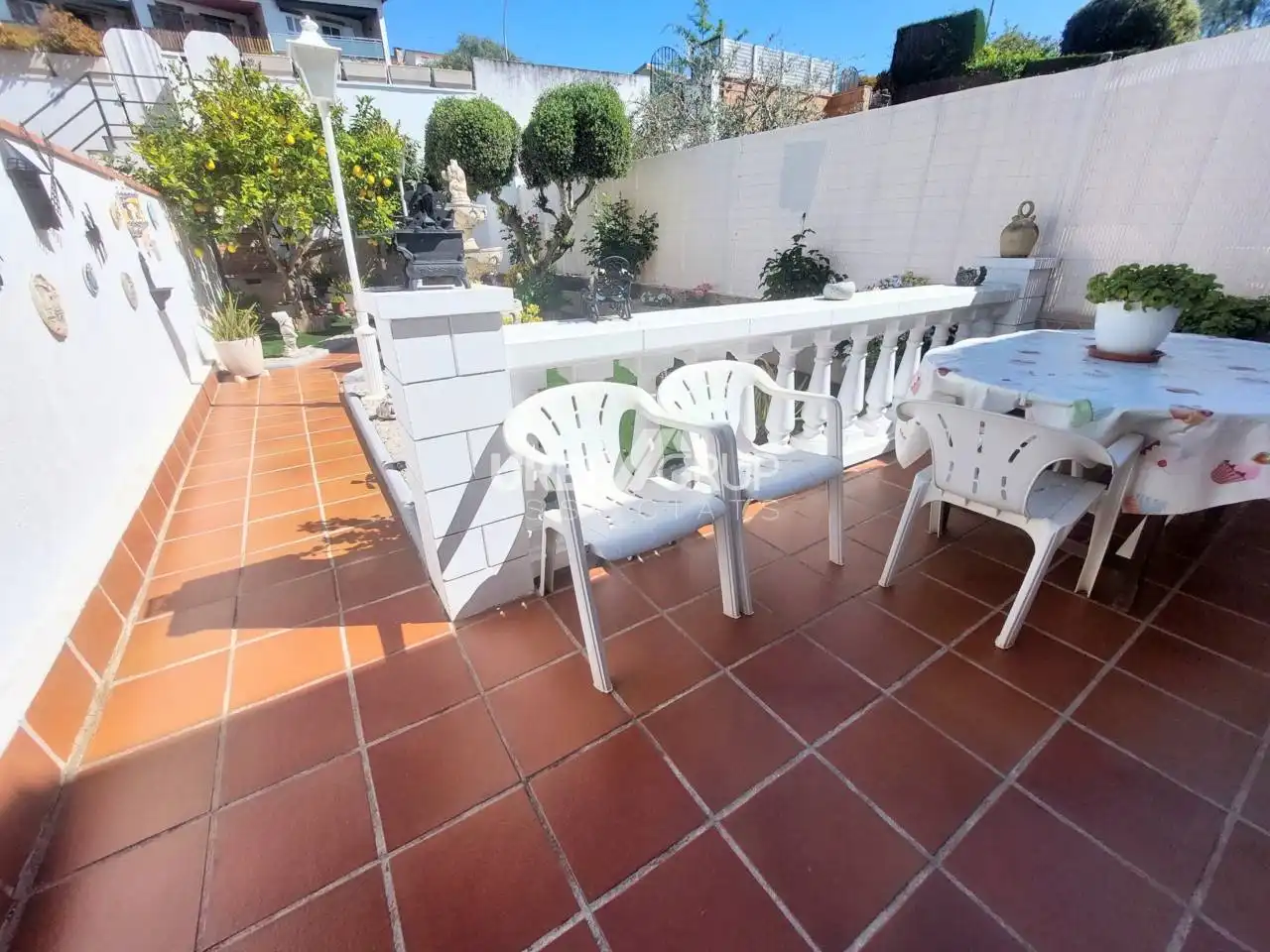 Terraza de Casa o chalet en venta en Olesa de Montserrat con Aire acondicionado, Calefacción y Jardín privado