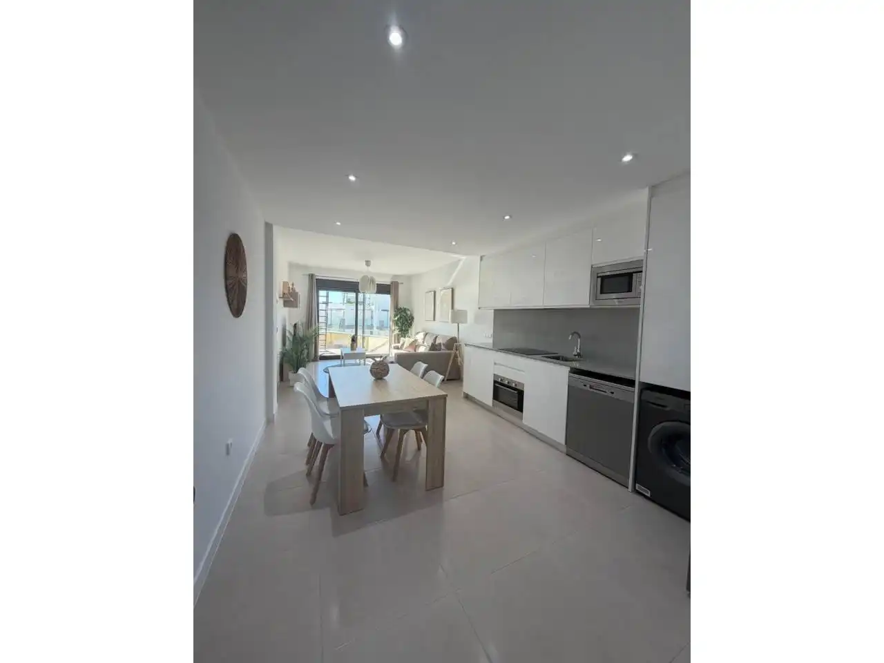 Kitchen of Flat for sale in Torrox  with Storage room, Furnished and Balcony