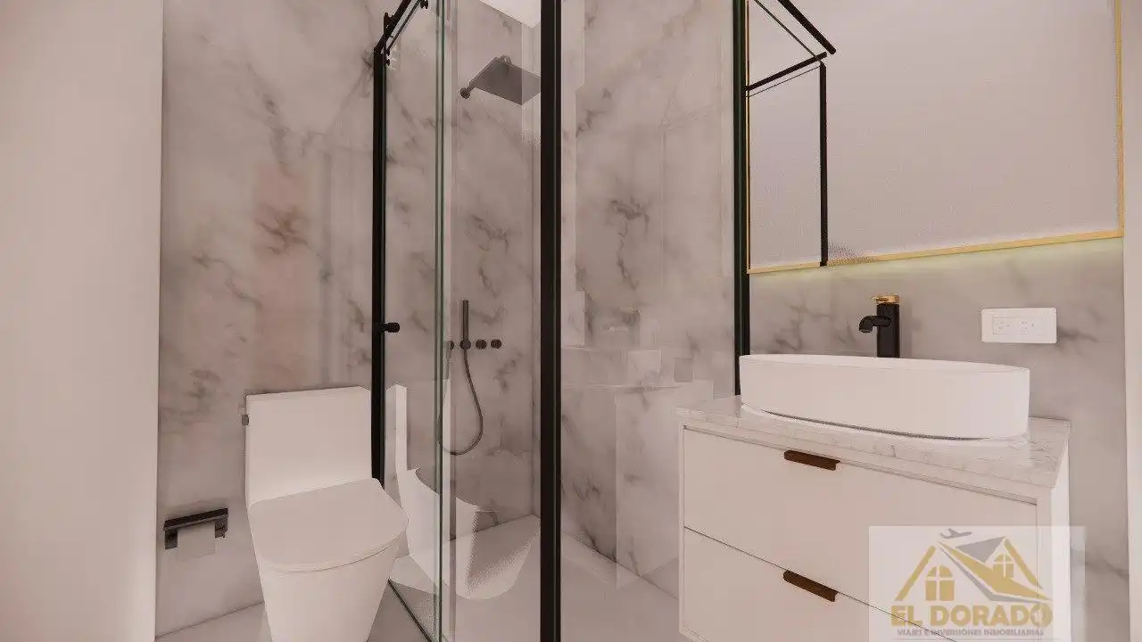 Baño de Apartamento en venta en San Pedro del Pinatar con Aire acondicionado, Calefacción y Terraza