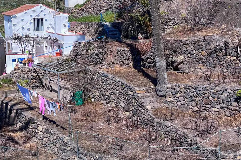 Vista exterior de Finca rústica en venta en Vallehermoso con Terraza