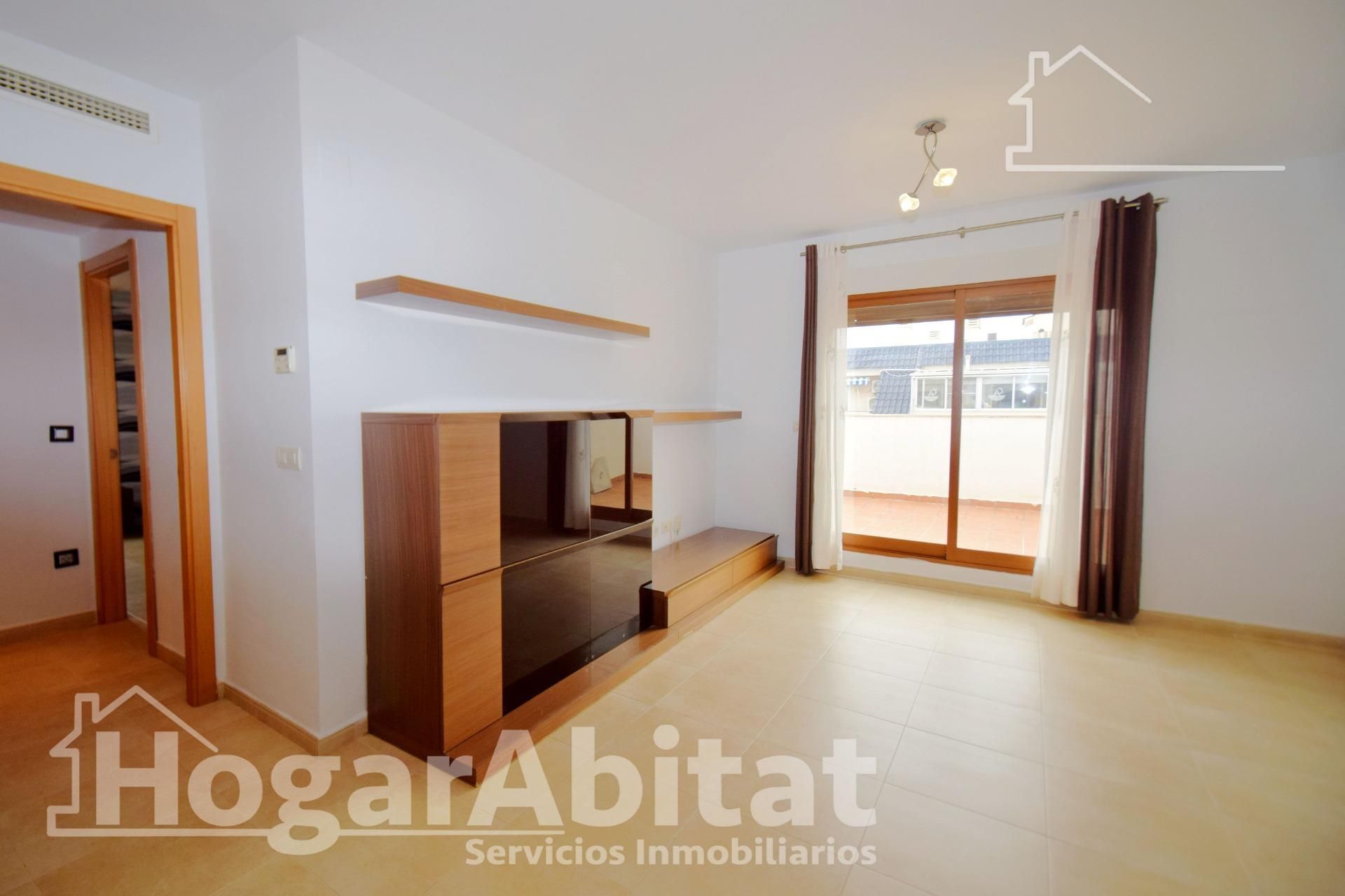 Sala de estar de Ático en venta en Canet d'En Berenguer con Aire acondicionado, Terraza y Amueblado