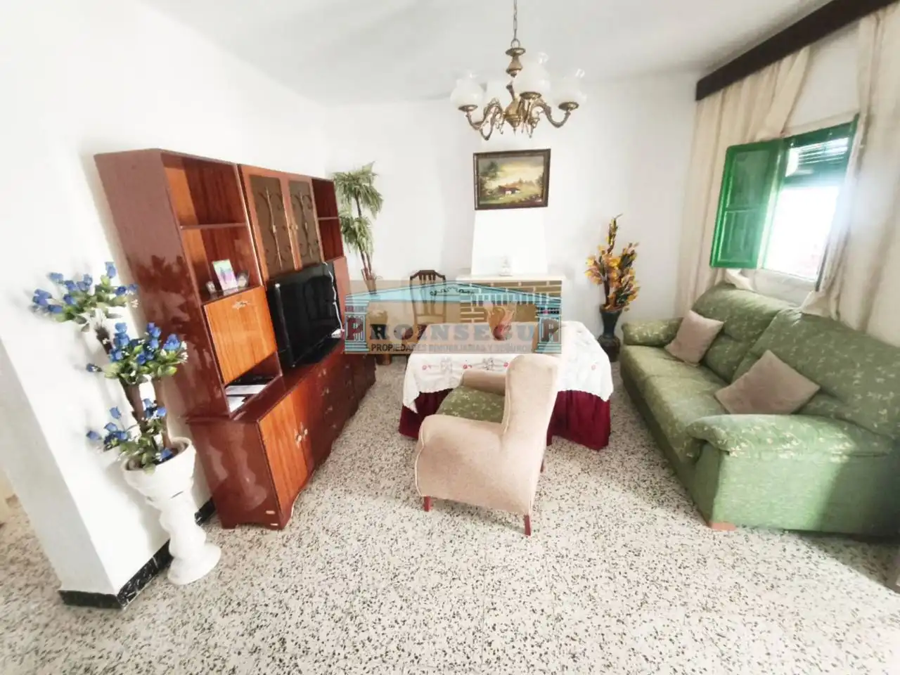 Sala de estar de Casa o chalet en venta en Alhaurín El Grande con Jardín privado, Terraza y Piscina