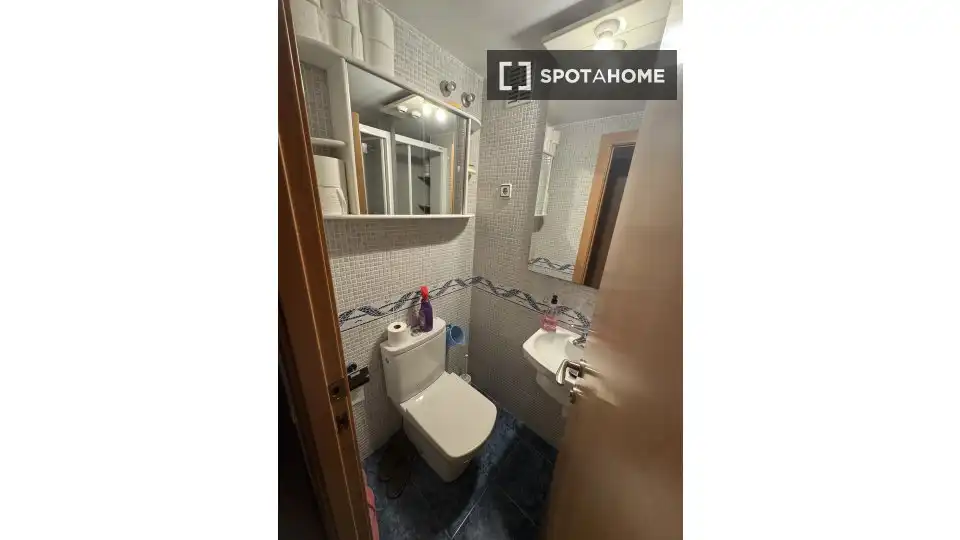 Bathroom of Flat for share in Cerdanyola del Vallès  with Air Conditioner, Heating and Furnished