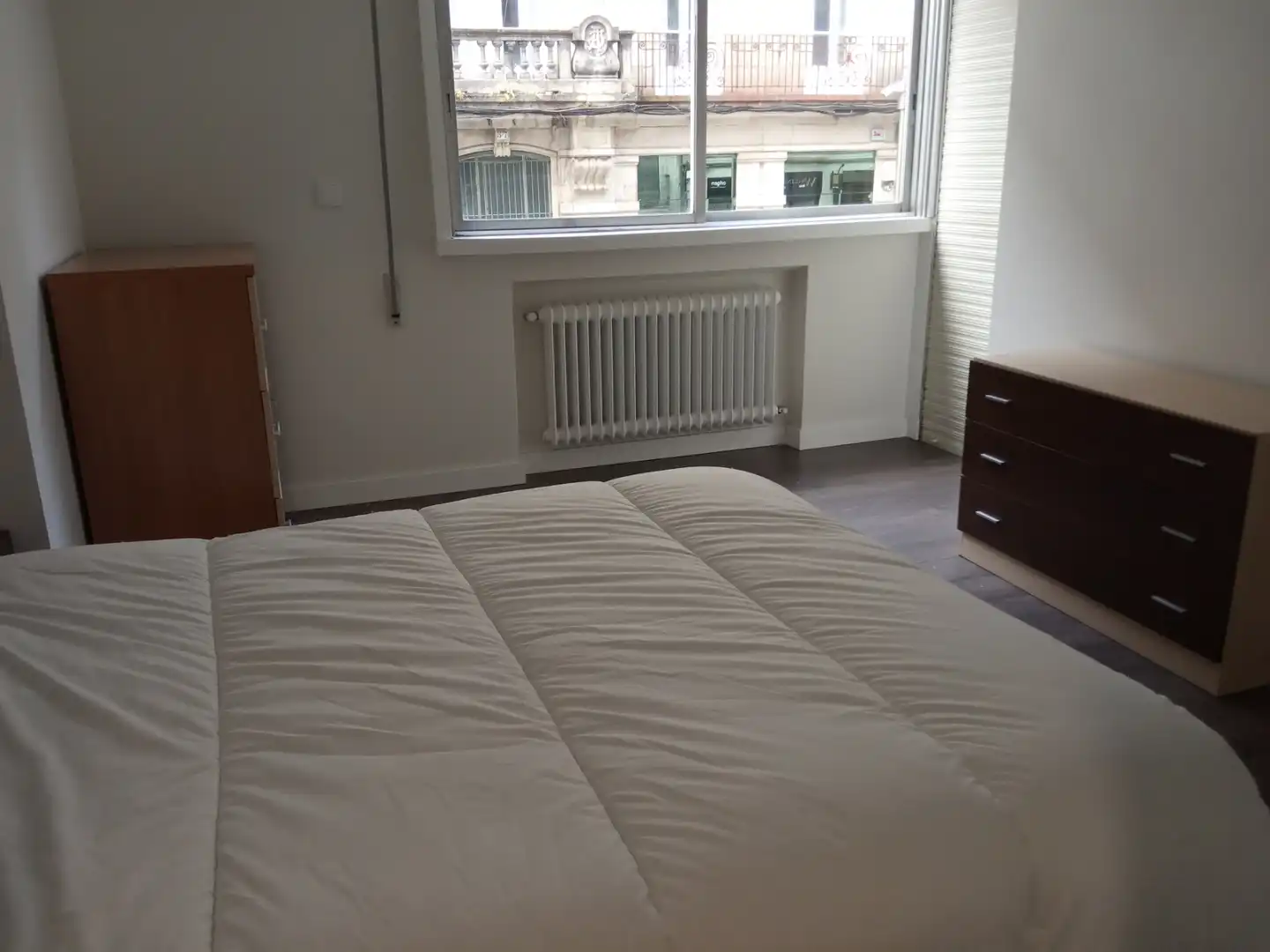 Bedroom of Flat for rent in Ourense Capital   with Heating, Terrace and Furnished