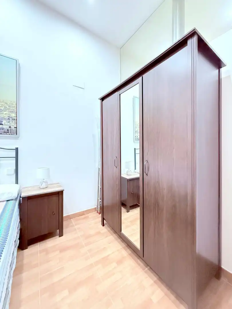 Bedroom of Flat for sale in Madrid  with Air Conditioner and Heating