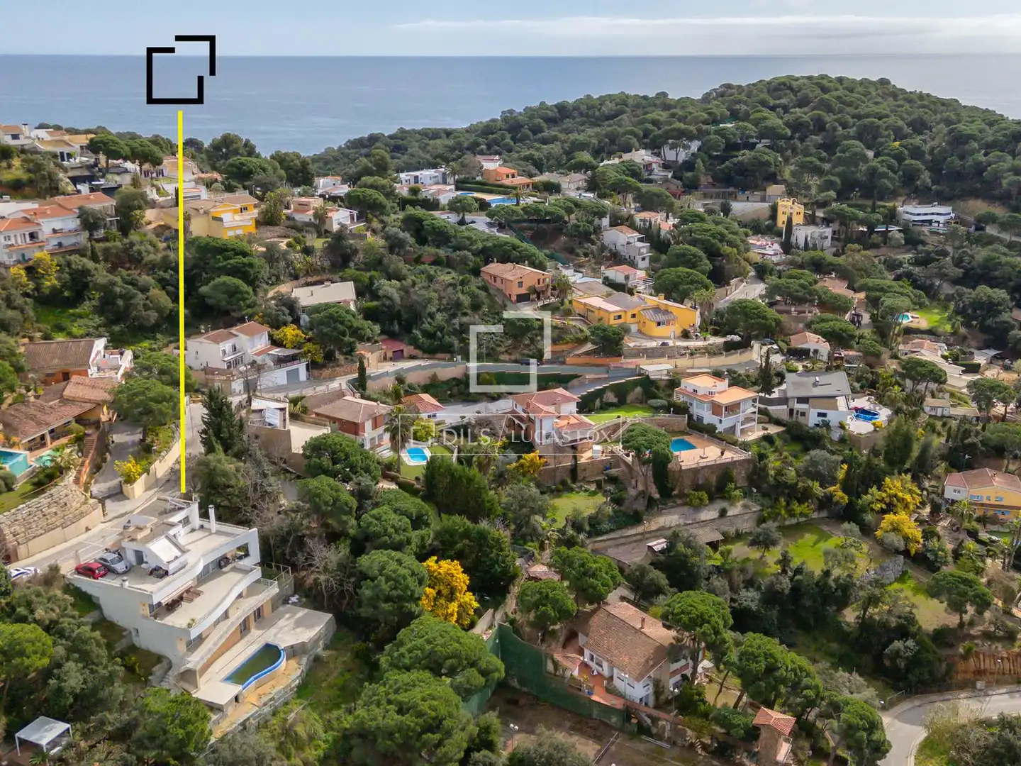 Vista exterior de Casa o xalet en venda en Lloret de Mar amb Aire condicionat, Calefacció i Terrassa