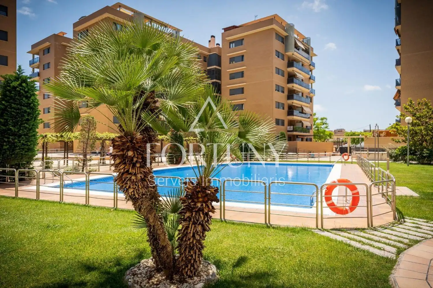 Schwimmbecken von Dachboden zum Verkauf in Reus mit Klimaanlage, Schwimmbad und Balkon