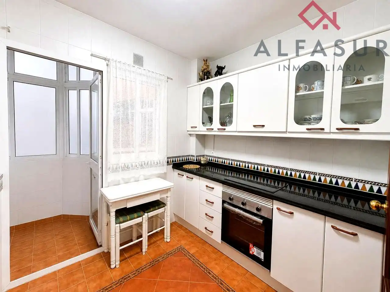 Küche von Wohnung zur Miete in Málaga mit Terrasse und Möbliert