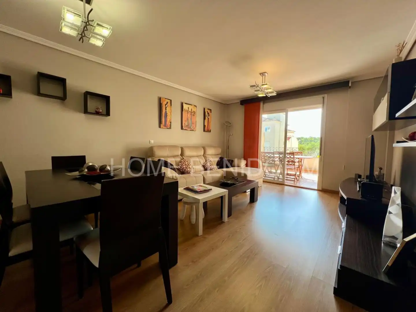 Vista exterior de Piso en venta en La Nucia con Terraza, Trastero y Piscina comunitaria