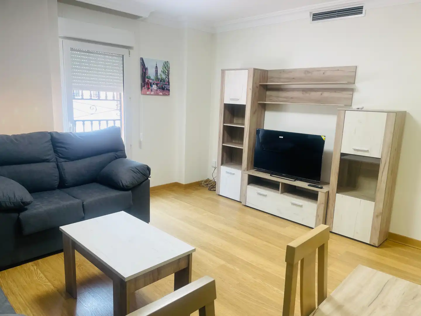 Wohnzimmer von Wohnung zur Miete in Alcázar de San Juan mit Klimaanlage, Heizung und Möbliert
